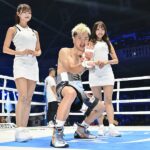 那須川天心、世界前哨戦で流血の激闘！4Rに偶然のバッティングでまぶた負傷